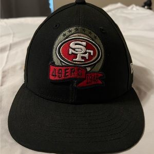 New Era 5950 49ers Salute to Service 7-1/4 Low Profile